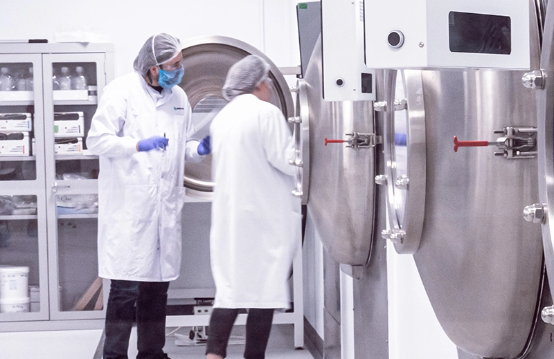 assay scale up manufacturing capacity